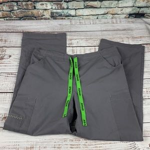 Crocs gray scrub bottoms size M